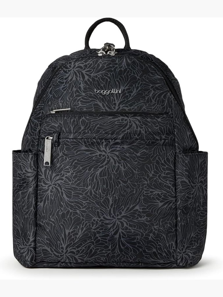 Anti-Theft Travel Backpack Slash-Resistant Nylon Daypack Rfid Locking Zippers